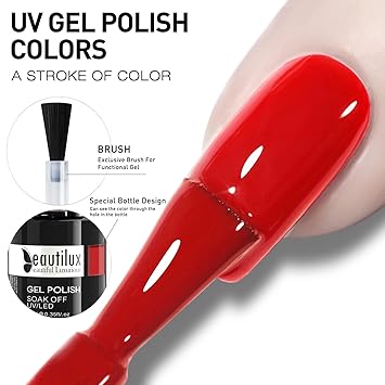 Beautilux Gel-Nagellack-Set 6x10ml