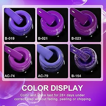 Beautilux Gel-Nagellack-Set 6x10ml