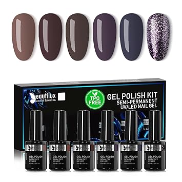 Beautilux Gel-Nagellack-Set 6x10ml