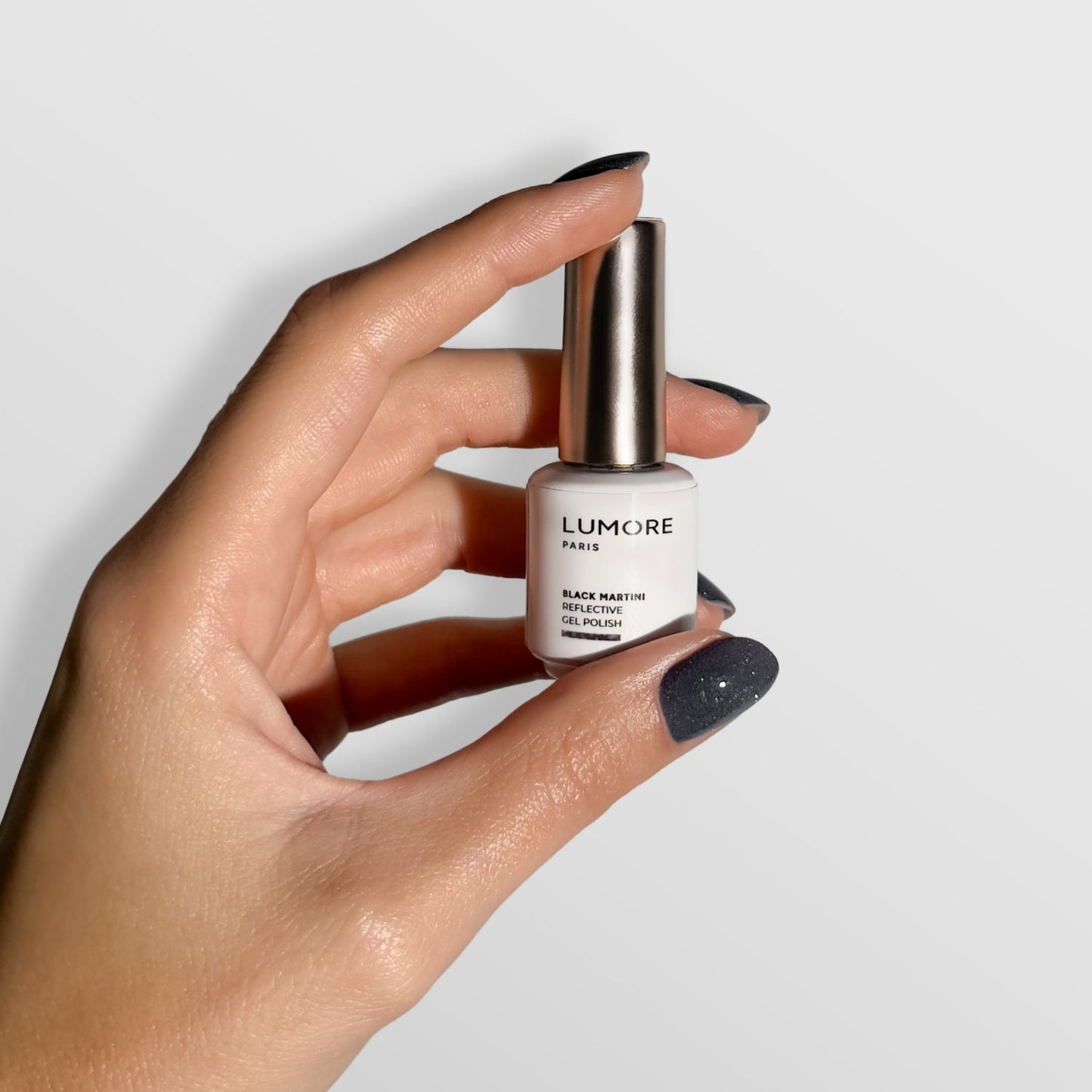 Lumore Paris Gel Lack – Black Martini 9 ml