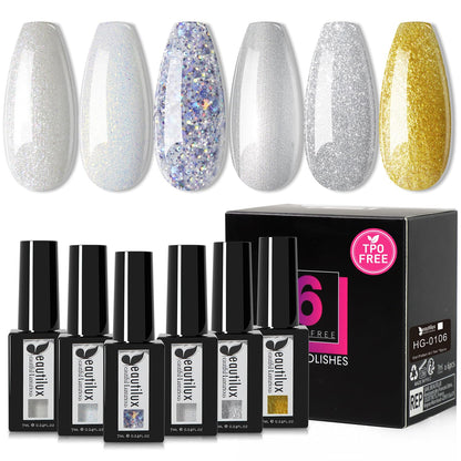 Beautilux Gel-Nagellack-Set 6x7ml