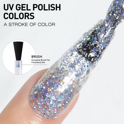 Beautilux Gel-Nagellack-Set 6x7ml