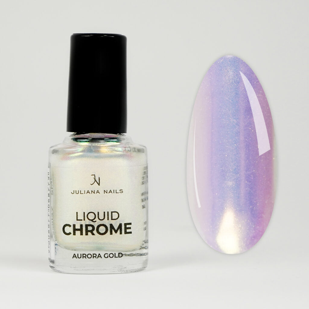Juliana Nails Liquid Chrome – Aurora Gold 5 ml 