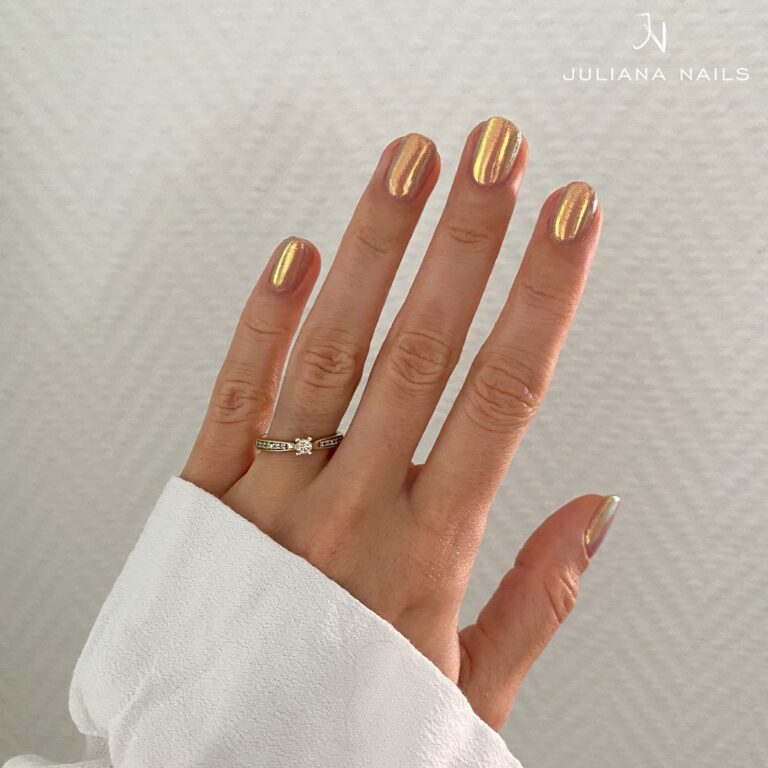 Juliana Nails Liquid Chrome – Aurora Gold 5 ml 