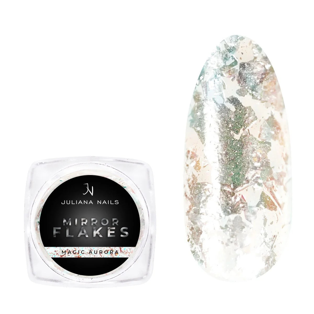 Juliana Nails Mirror Flakes - Magic Aurora