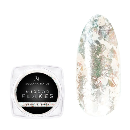 Juliana Nails Mirror Flakes - Magic Aurora