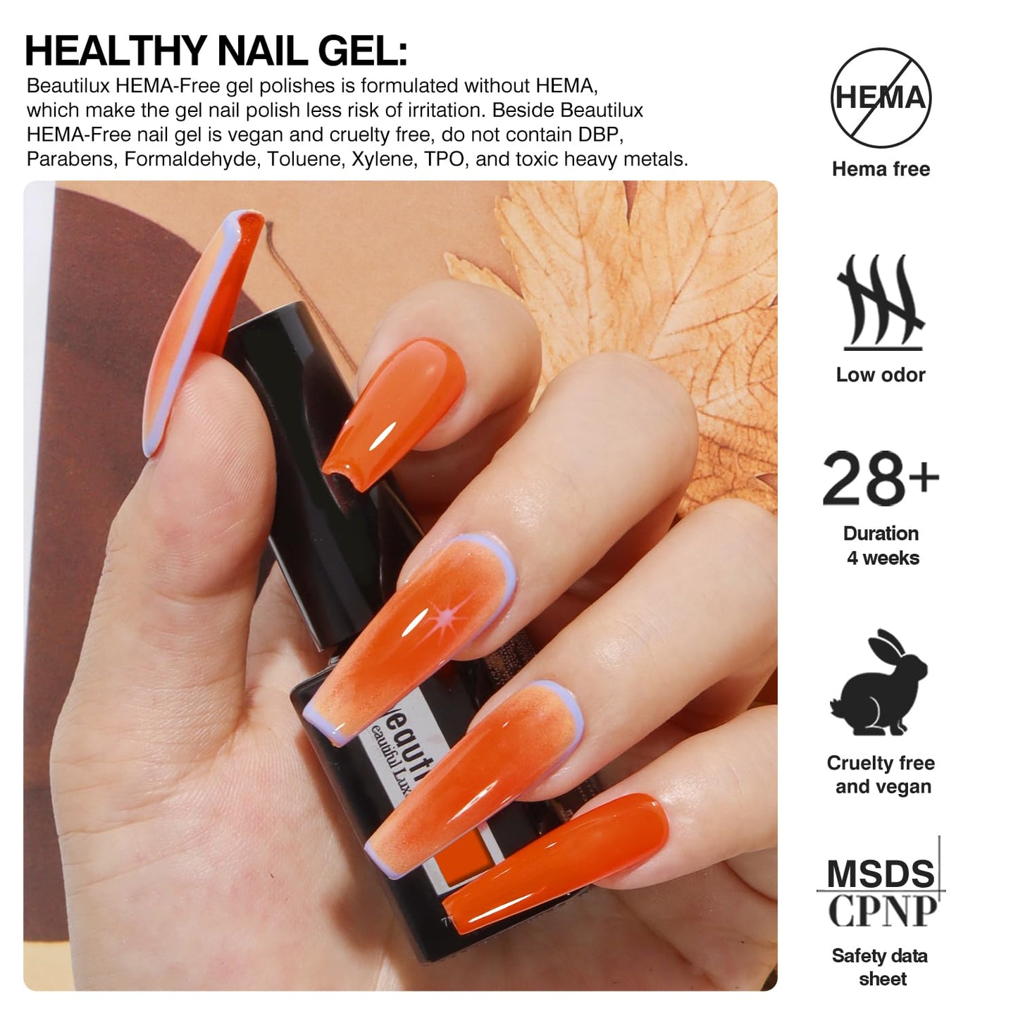 Beautilux Gel-Nagellack-Set 6x7ml