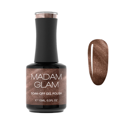 Madam Glam Gel-Nagellack – Toasted Pecan 15ml